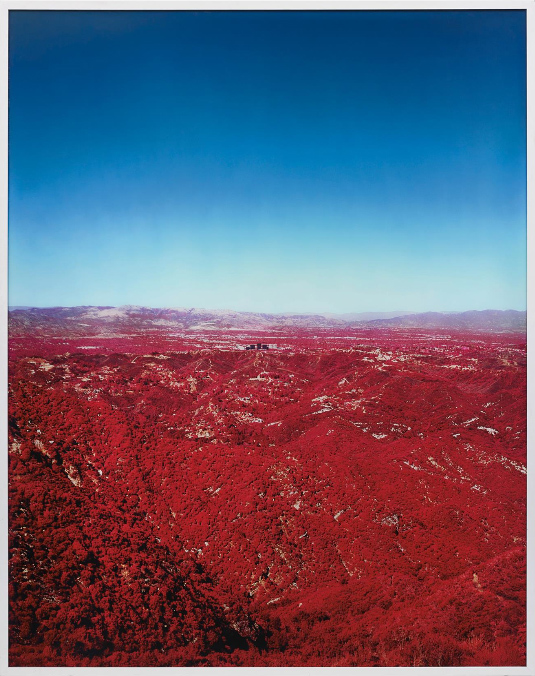 Florian Maier-Aichen, Untitled (Saddle Peak), 2004