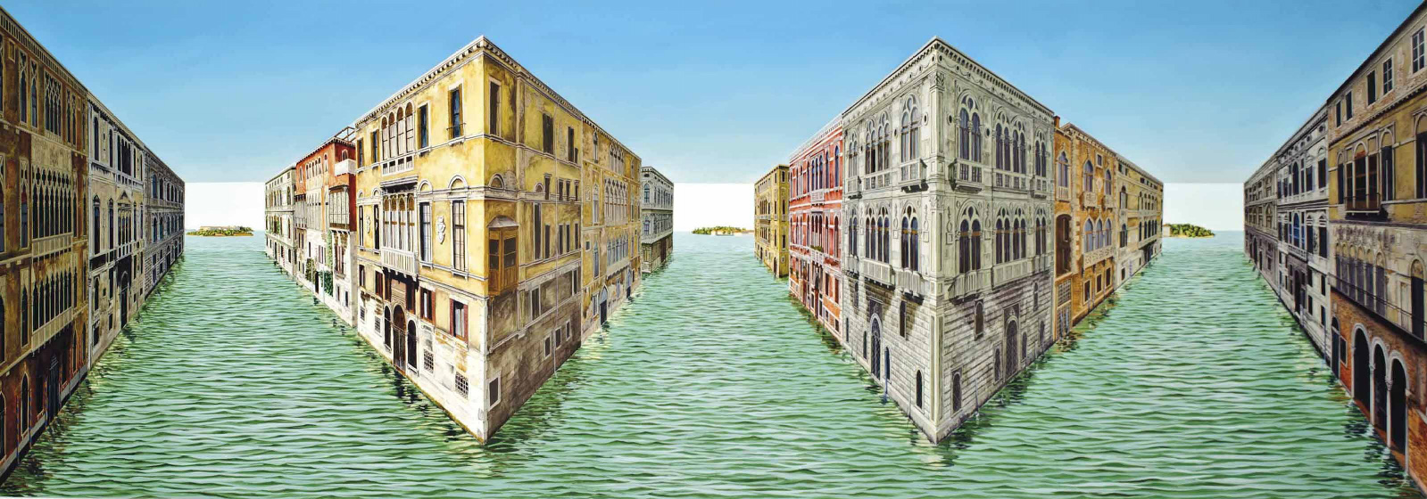 Patrick Hughes, For the Venice Biennale